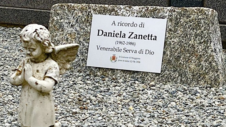 Maggiora, il cimitero dei bimbi intitolato a Daniela Zanetta
